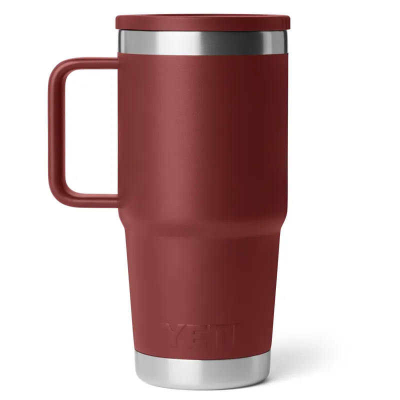 Yeti Rambler 20oz Travel Mug in Stag Red-2
