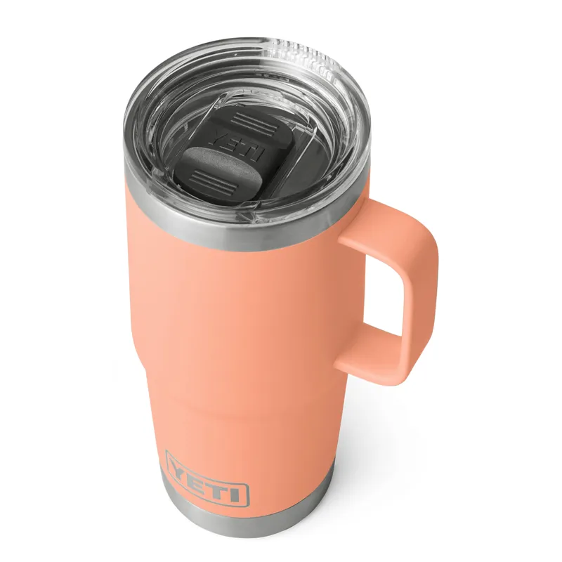 Yeti Rambler 20oz Travel Mug in Lowcountry Peach