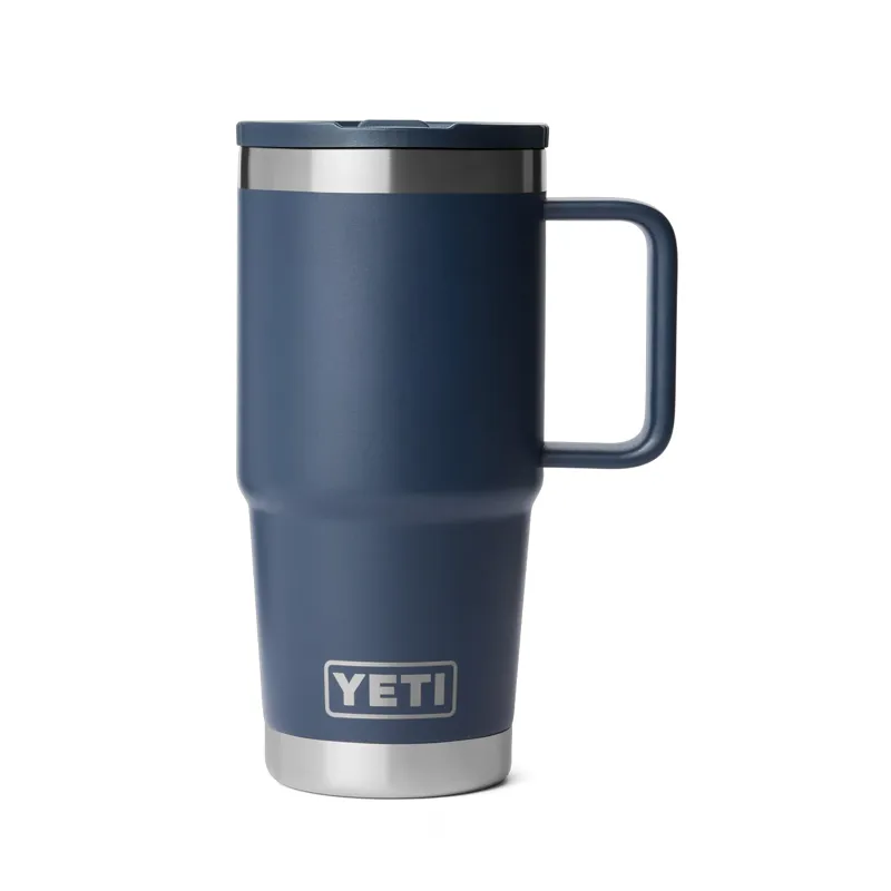 Yeti Rambler 20oz Travel Straw Mug in Navy-1