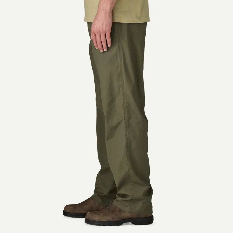 Patagonia Mens Lightweight All-Wear Gi Pants in Basin Green-4