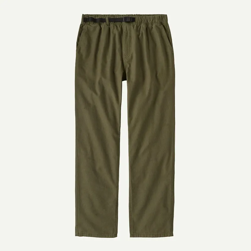 Patagonia Men's Point Reyes Canvas Gi Pants in Basin Green