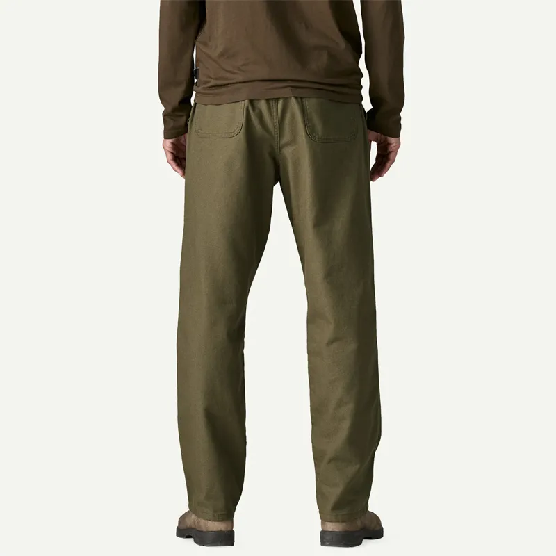 Patagonia Men's Point Reyes Canvas Gi Pants in Basin Green-2