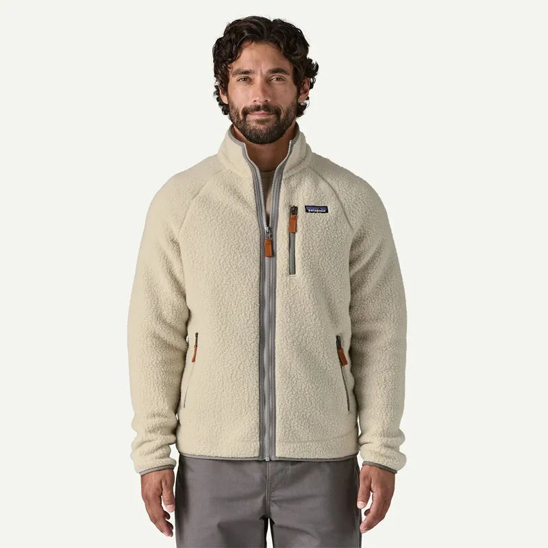 Patagonia Retro Pile Fleece Jacket in Pelican-1