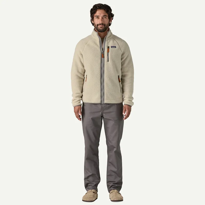 Patagonia Retro Pile Fleece Jacket in Pelican-3
