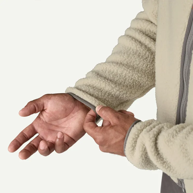 Patagonia Retro Pile Fleece Jacket in Pelican-6