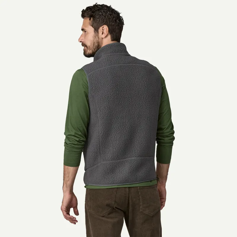 Patagonia Retro Pile Fleece Vest in Forge Grey-2