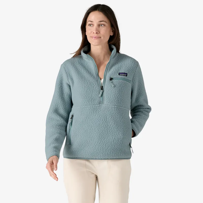 Patagonia Retro Pile Fleece Women's Marsupial in Thermal Blue-1