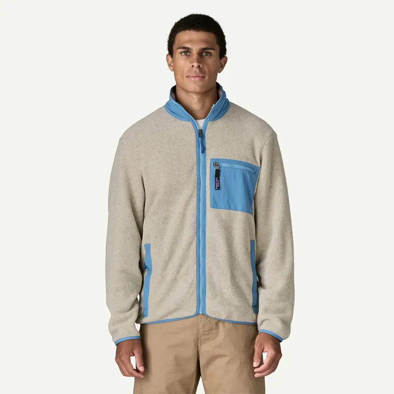 Patagonia Synchilla Fleece Jacket in Sunshine: Natural-1