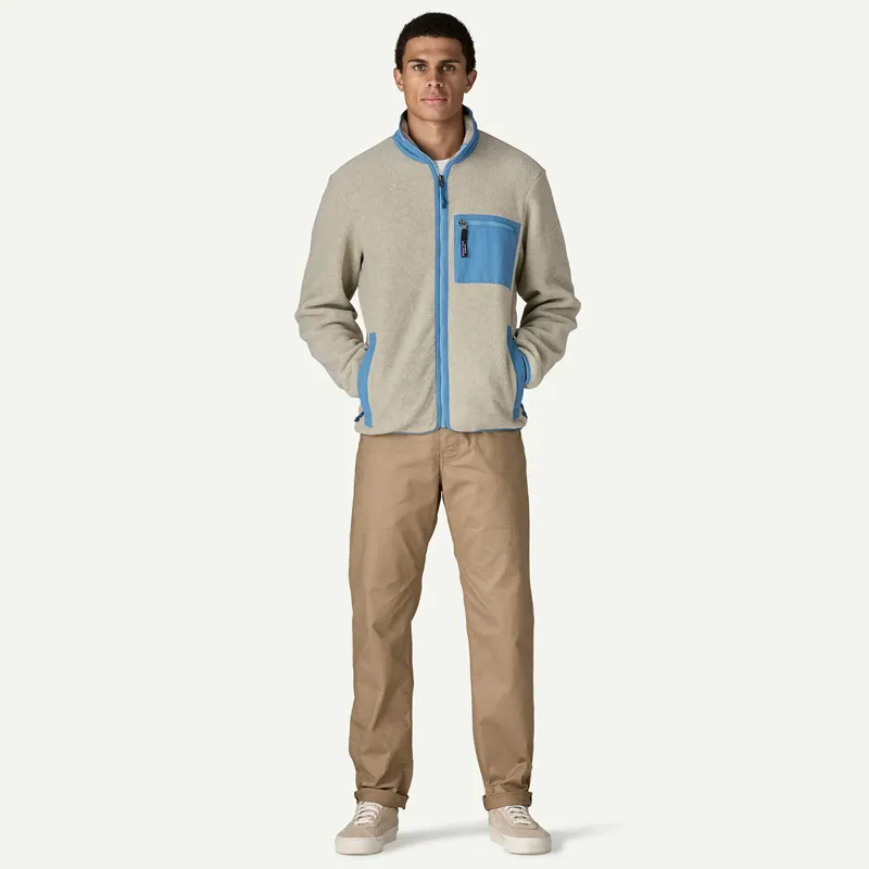 Patagonia Synchilla Fleece Jacket in Sunshine: Natural-4