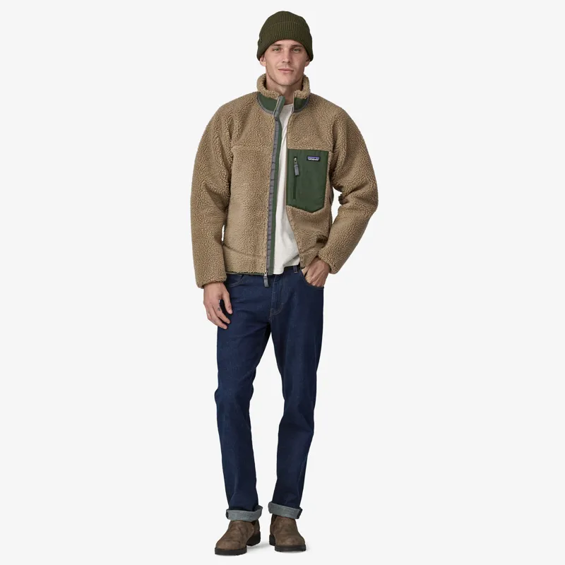 Patagonia Classic Retro-X Fleece Jacket in Seabird Grey-3