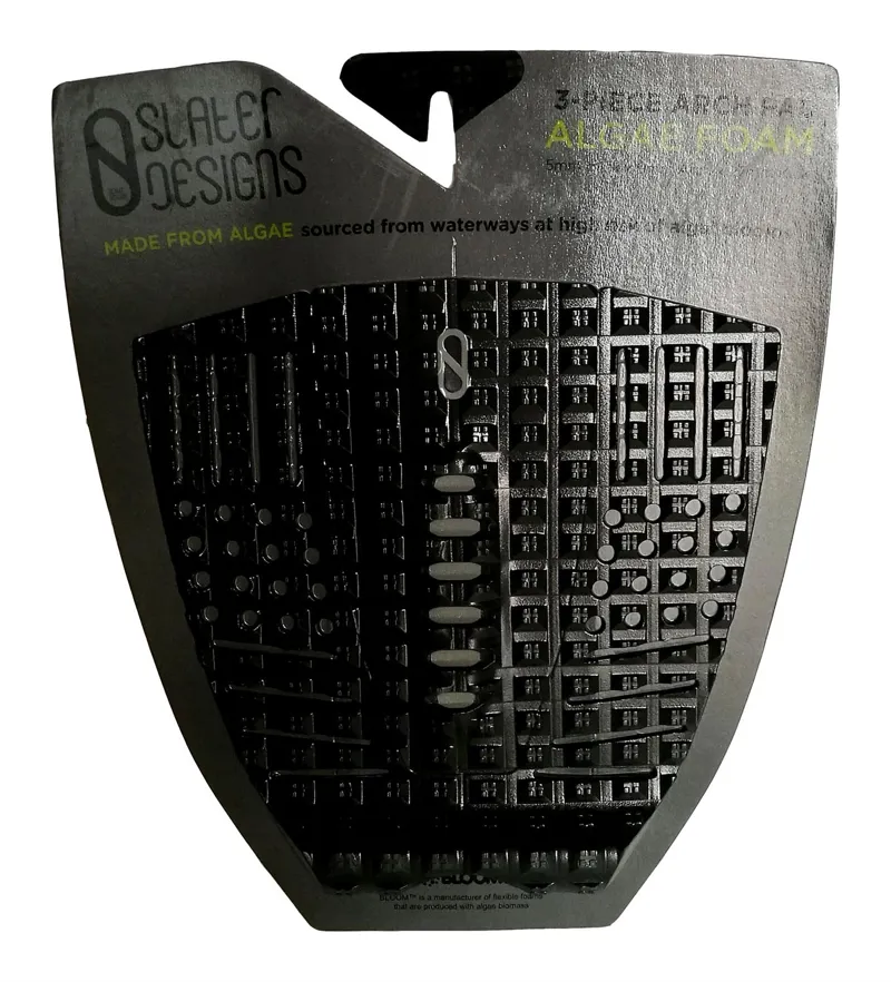 Slater Designs 3 Piece Arch Tail Pad in Black/Grey