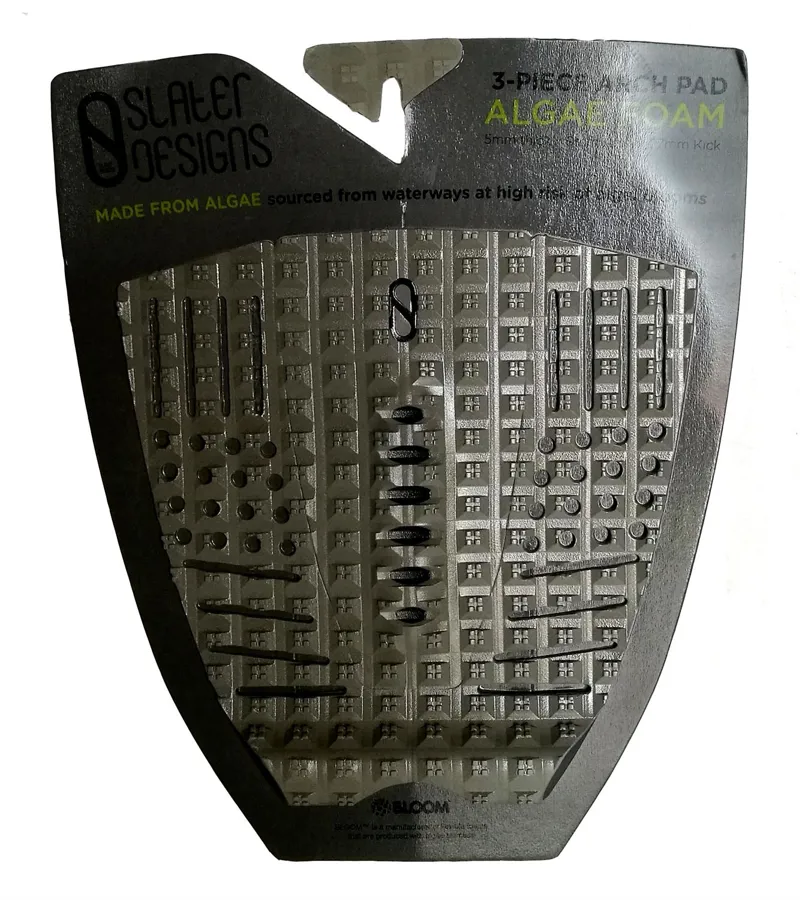 Slater Designs 3 Piece Arch Tail Pad in Grey/Black