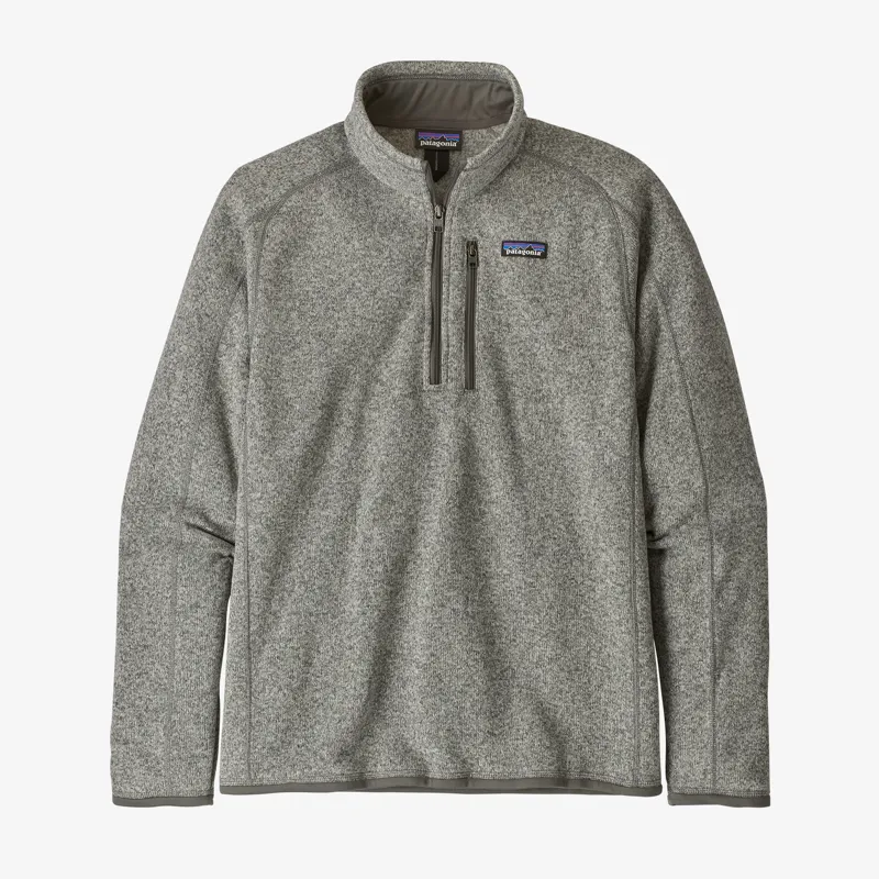 Patagonia Better Sweater Quarter-Zip Fleece in Stonewash