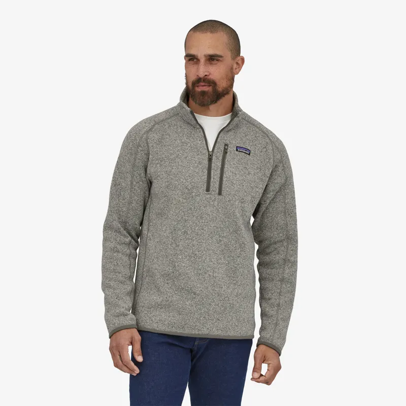 Patagonia Better Sweater Quarter-Zip Fleece in Stonewash-1