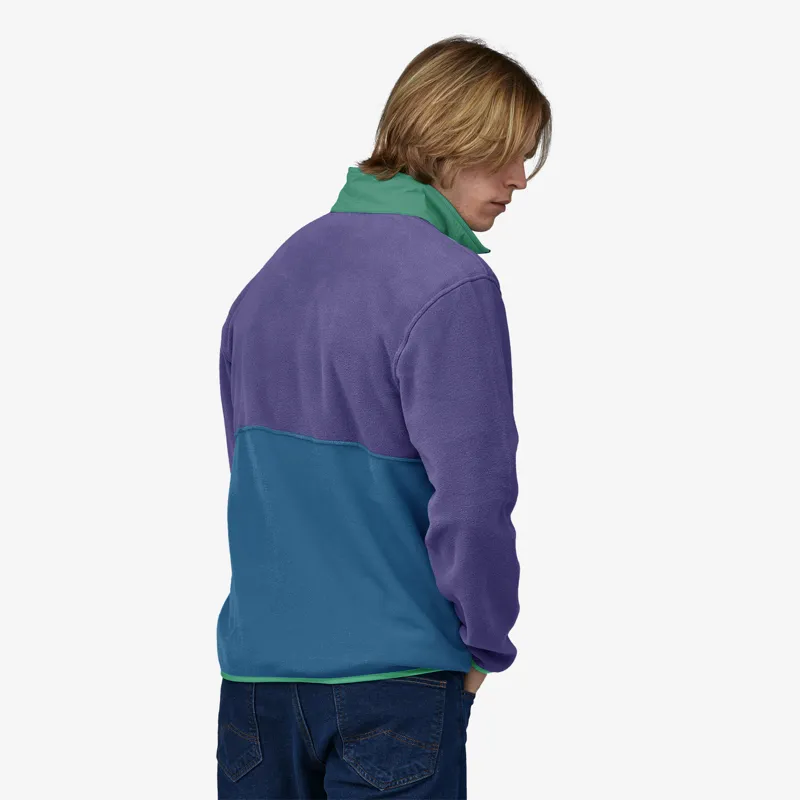 Patagonia Microdini Half-Zip Fleece Pullover in Bayou Blue-2
