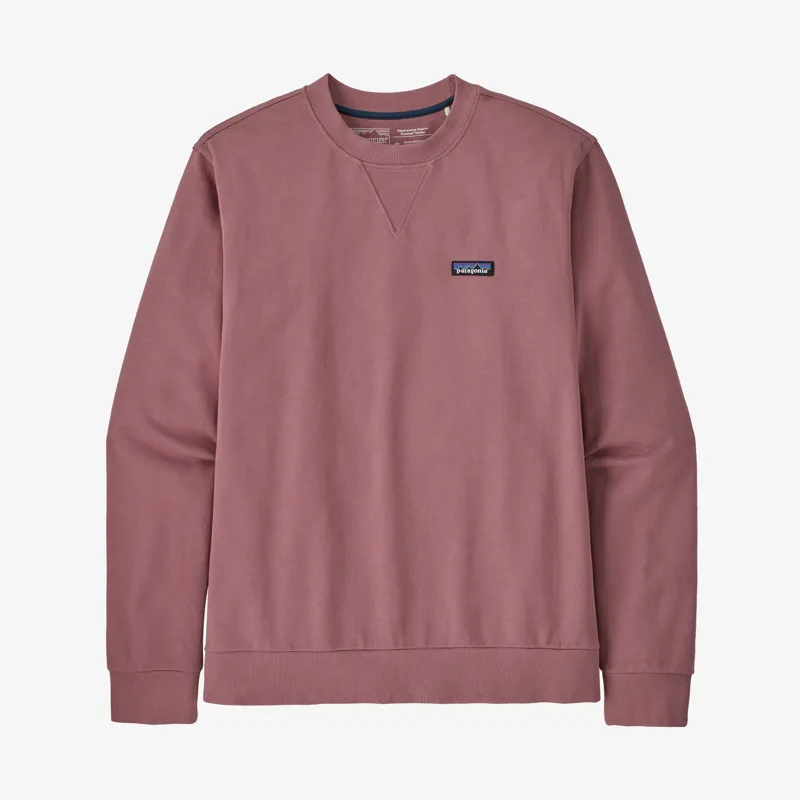 Patagonia Regenerative Organic Certified Cotton Crewneck Sweatshirt in Evening Mauve