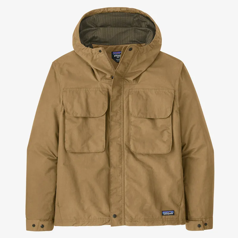Patagonia Isthmus Mens Utility Jacket in Classic Tan