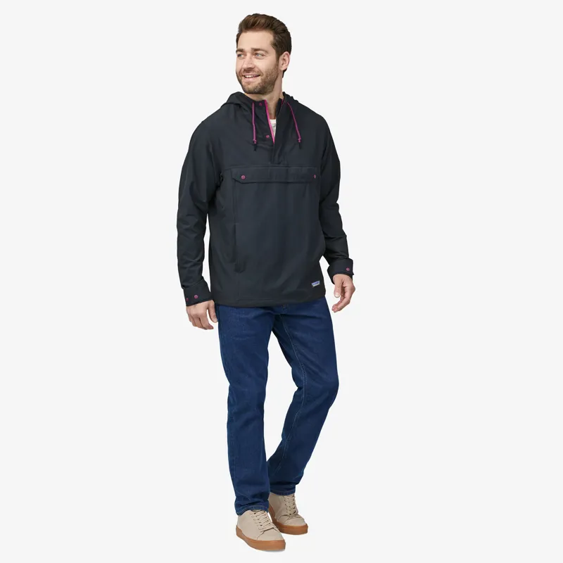 Patagonia Isthmus Anorak in Pitch Blue-3