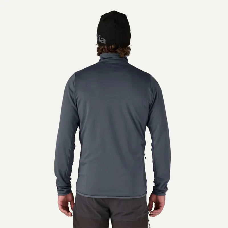 Patagonia R1 Thermal Fleece Jacket in Smolder Blue-2