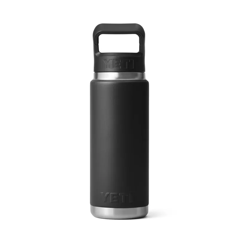 Yeti Rambler 26oz Straw Bottle in Black-4