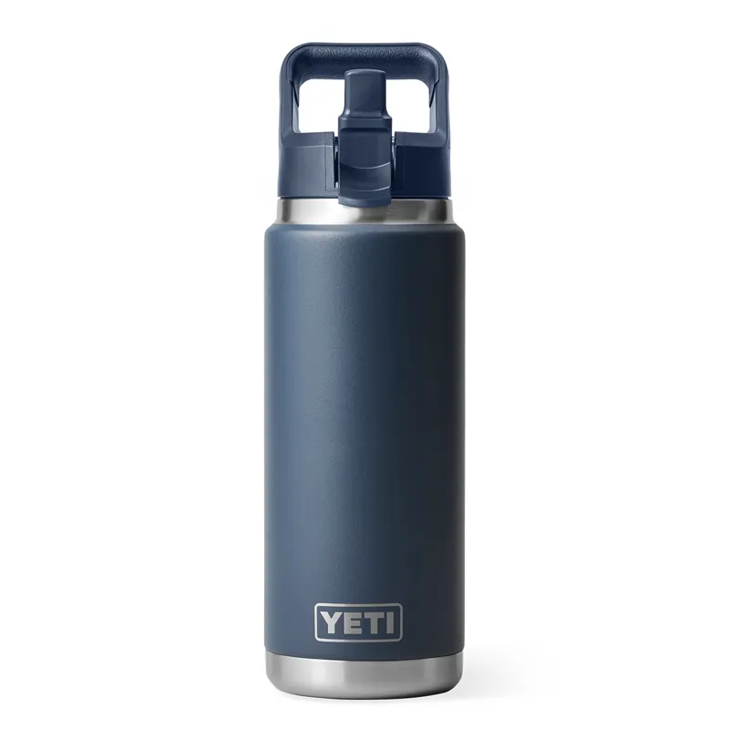 Yeti Rambler 26oz Straw Bottle in Navy-1
