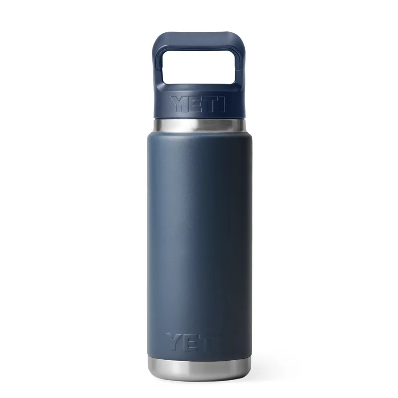 Yeti Rambler 26oz Straw Bottle in Navy-2