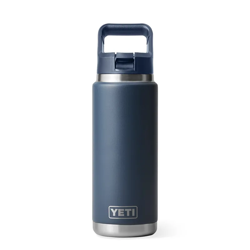 Yeti Rambler 26oz Straw Bottle in Navy-3