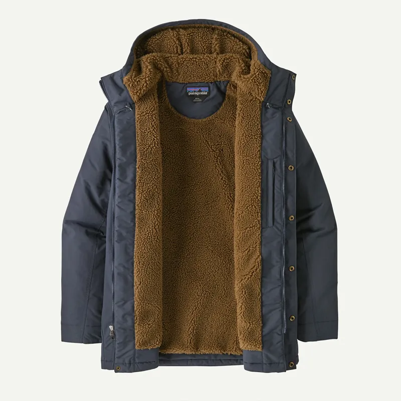 Patatgonia Isthmus Parka Jacket in Smolder Blue-3