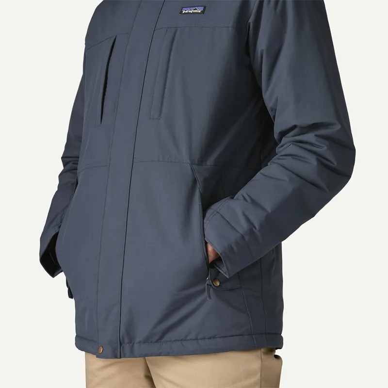 Patatgonia Isthmus Parka Jacket in Smolder Blue-4