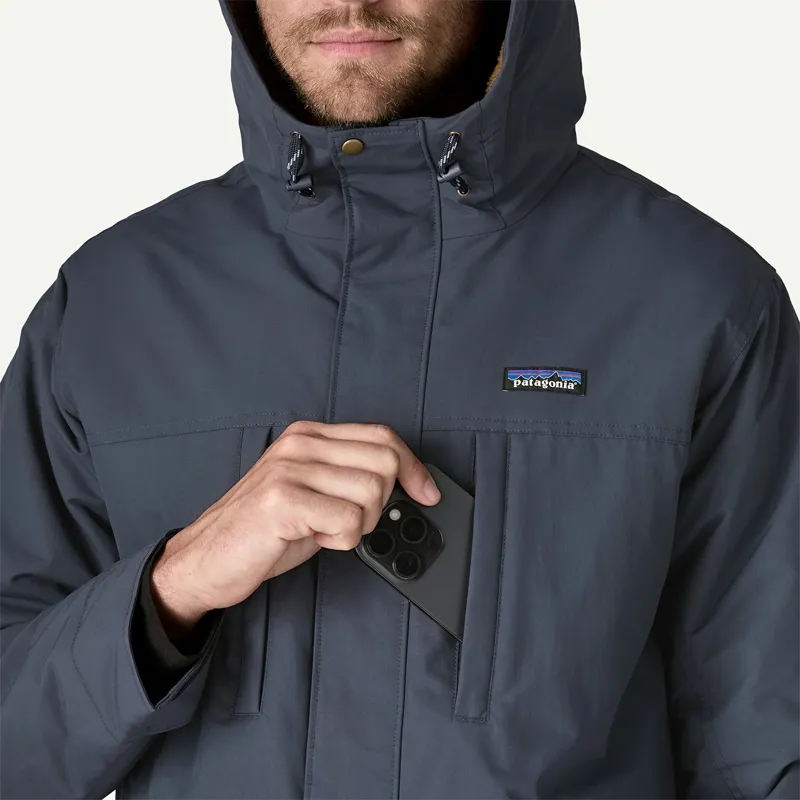 Patatgonia Isthmus Parka Jacket in Smolder Blue-5
