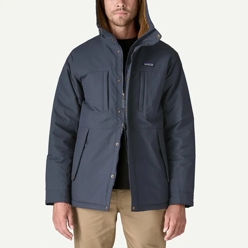 Patatgonia Isthmus Parka Jacket in Smolder Blue-7