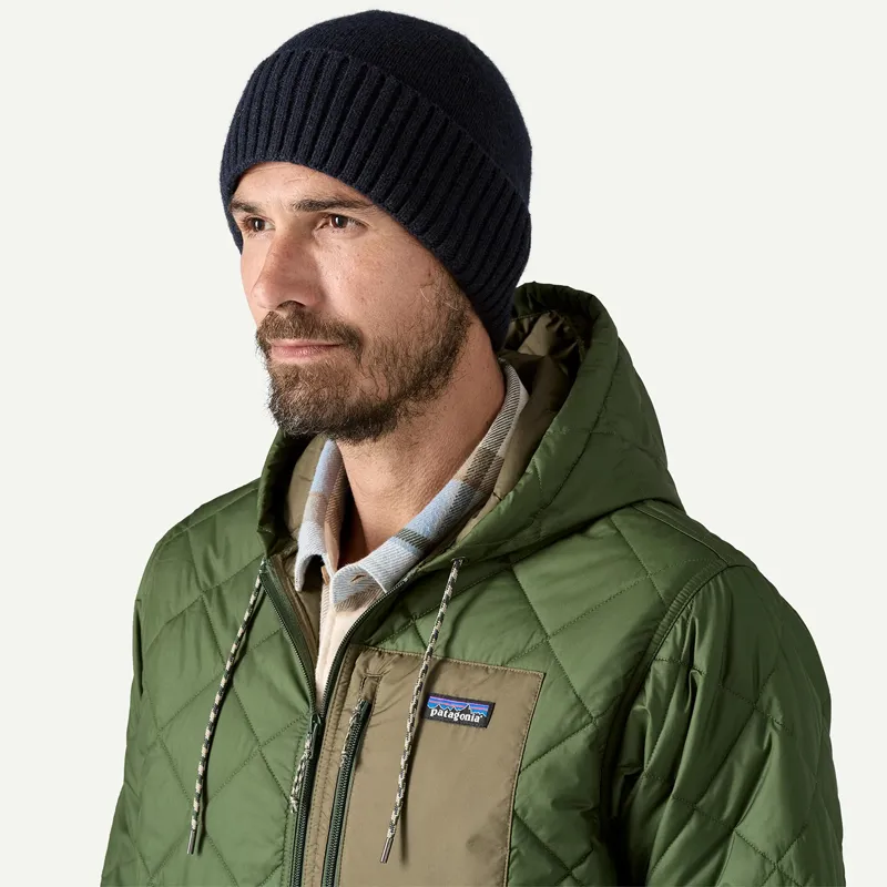 Patagonia Brodeo Beanie in New Navy-1