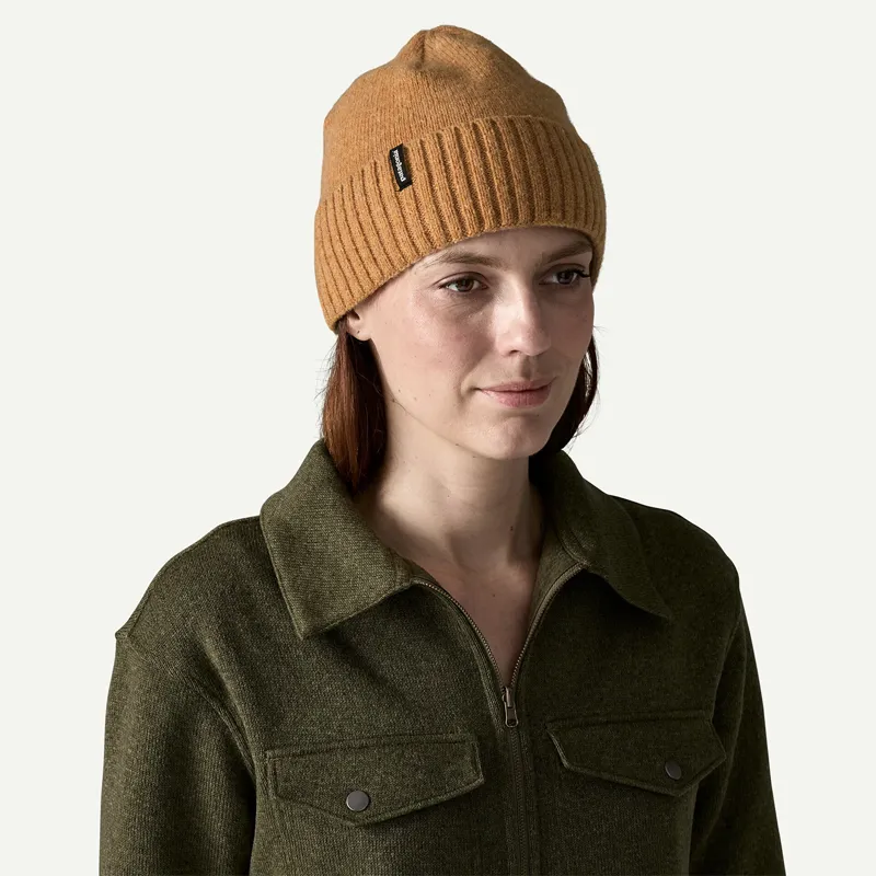 Patagonia Brodeo Beanie in Talon Gold-1