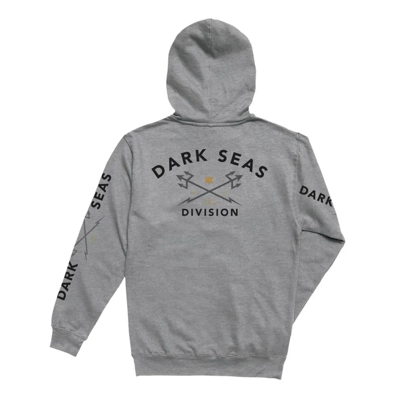 Dark Seas Headmaster Hoodie in Heather Grey