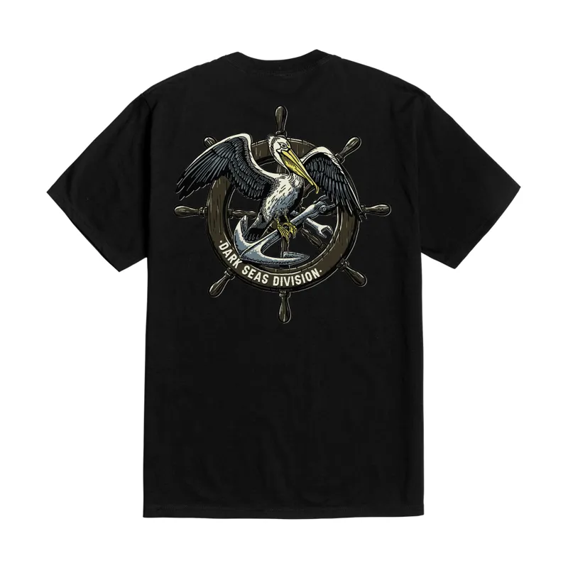 Dark Seas Cutwater Tee in Black