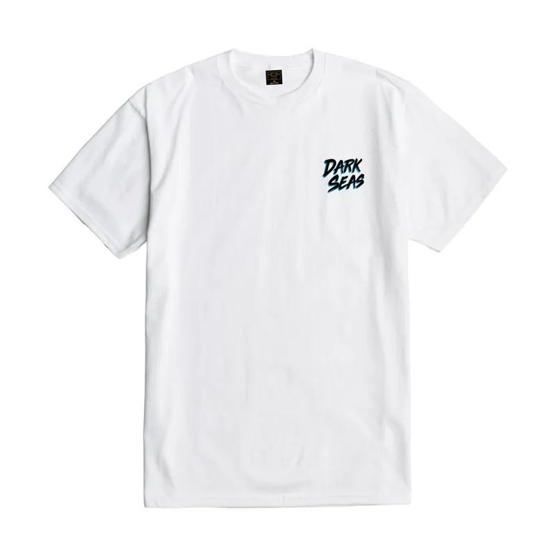 Dark Seas Chrome Chains Tee in White-1