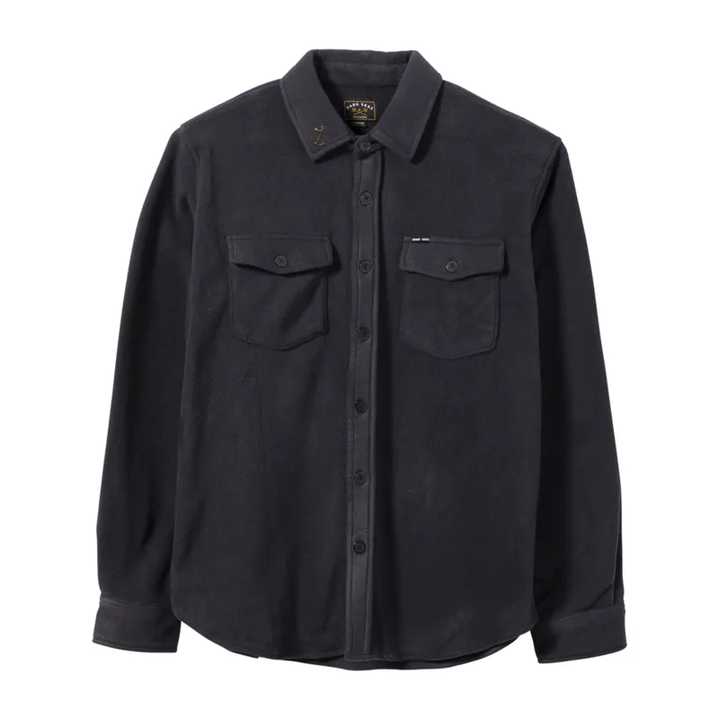 Dark Seas Zulu Woven Shirt in Navy