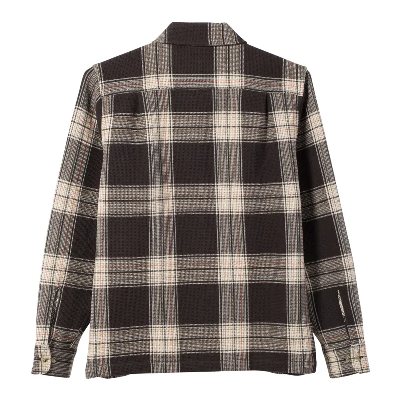 Dark Seas Polaris Heavyweight Woven Jacket in Black/White-1