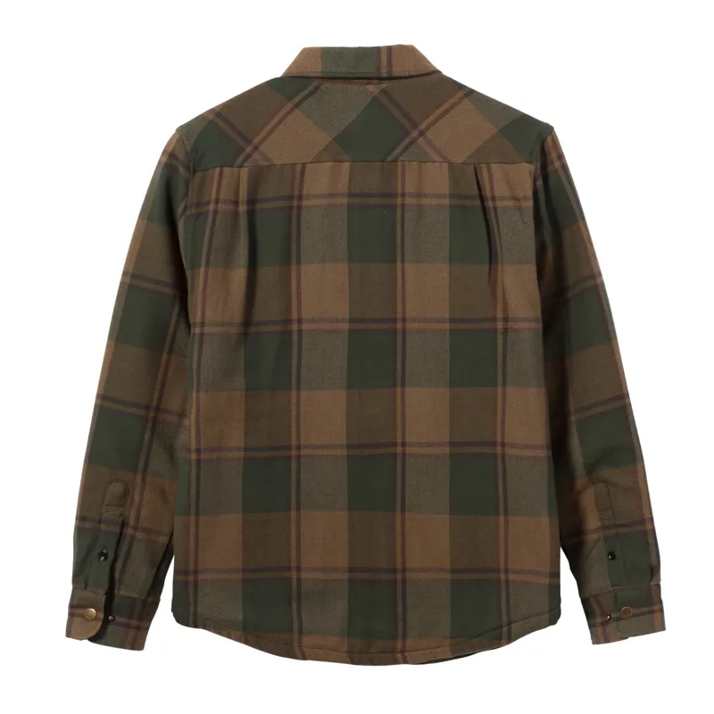 Dark Seas Barracks Heavyweight Woven Jacket in Green-2