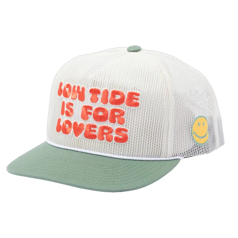 Dark Seas Lovers cap in White/Green