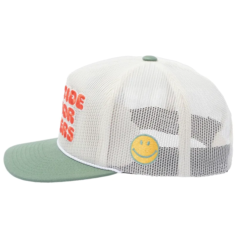 Dark Seas Lovers cap in White/Green-1