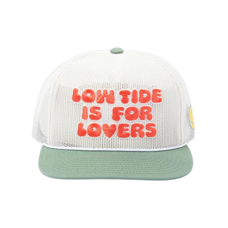 Dark Seas Lovers cap in White/Green-2