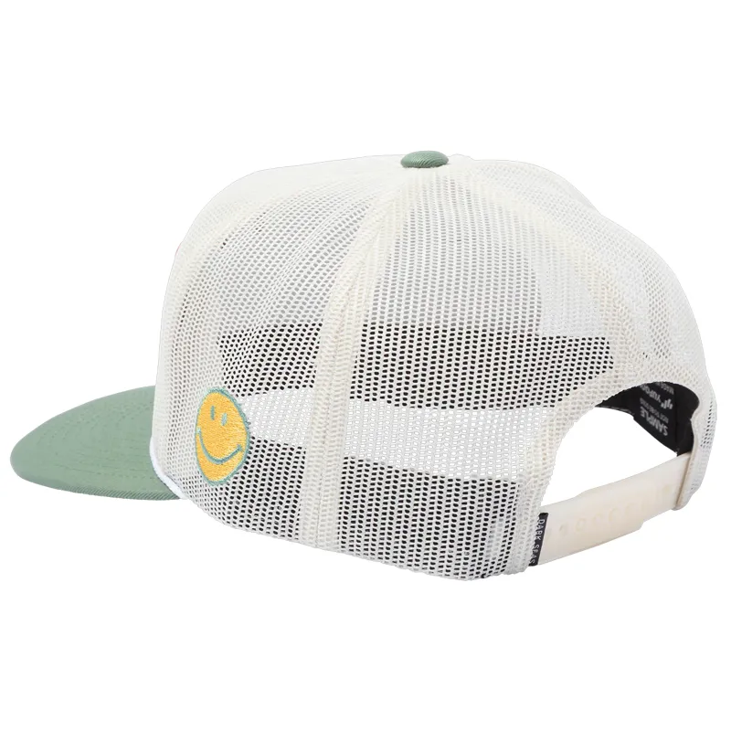 Dark Seas Lovers cap in White/Green-3