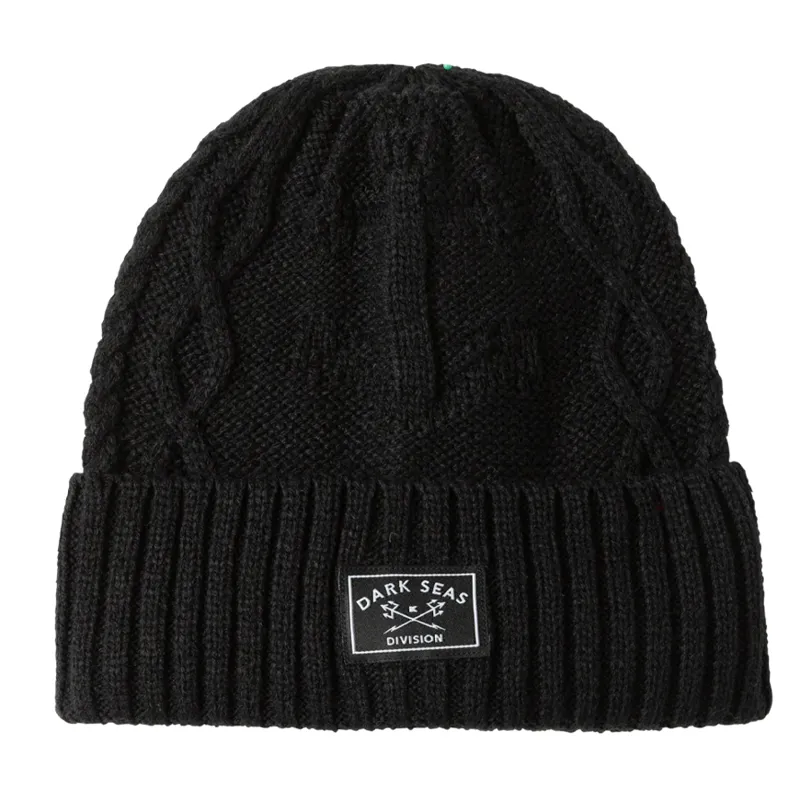 Dark Seas Yucca Beanie in Black