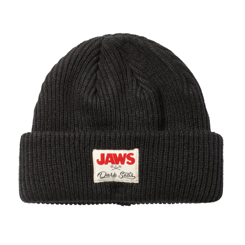 Dark Seas Jaws Collection Murphy Beanie in Black