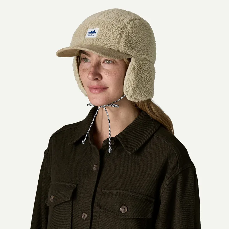 Patagonia Range Earflap Cap in Pelican-3