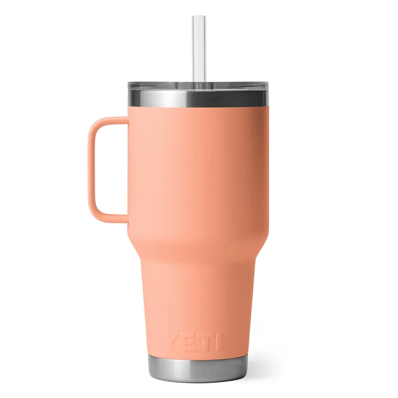 Yeti Rambler 35oz Straw Mug in Lowcountry Peach-2