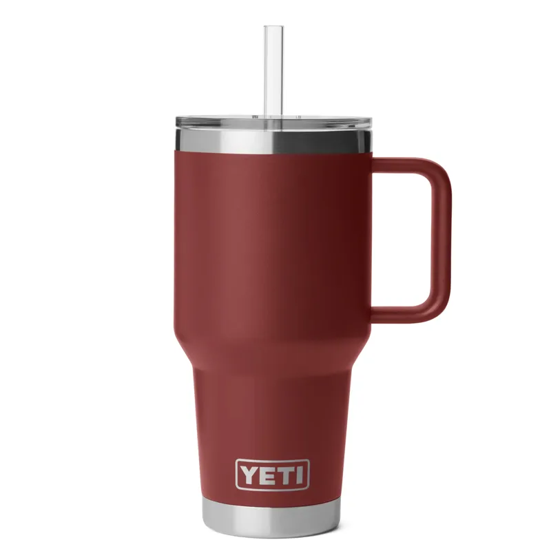 Yeti Rambler 35oz Straw Mug in Stag Red-1