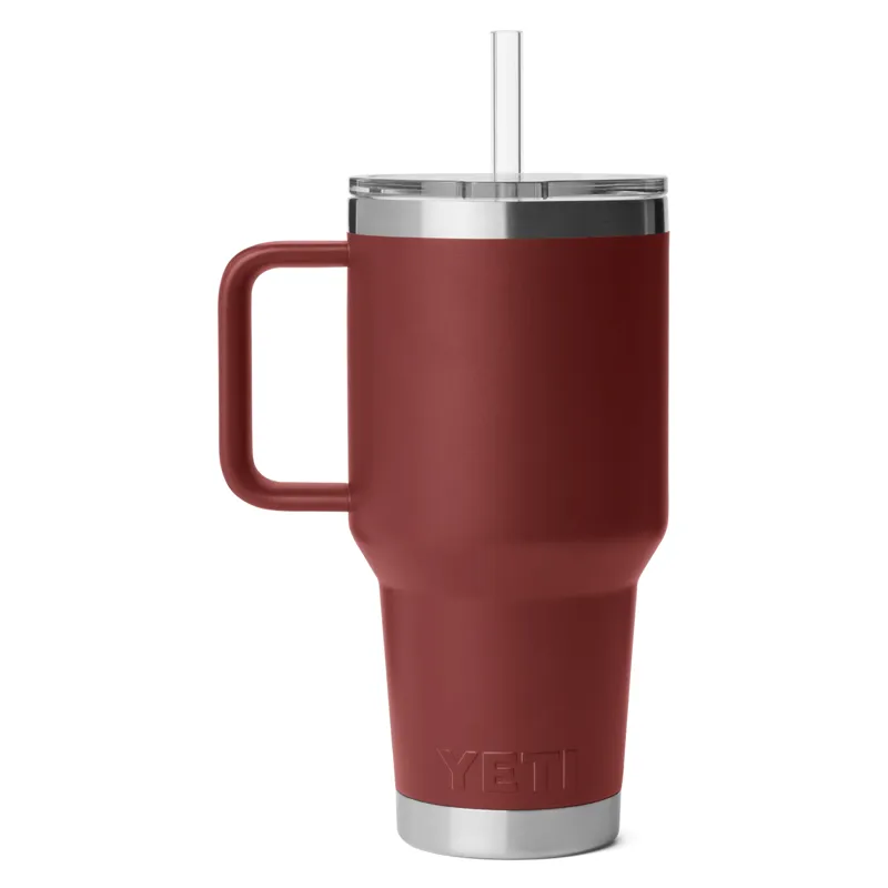 Yeti Rambler 35oz Straw Mug in Stag Red-2