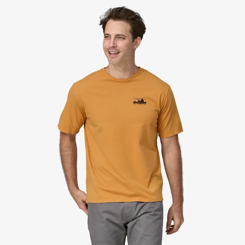 Patagonia '73 Skyline Organic T-Shirt in Dried Mango-1